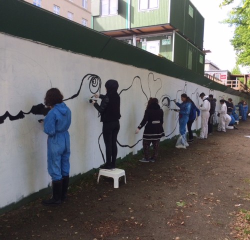 Tvillingehallen: Hundertwasser i hegnet 2015