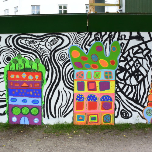 Tvillingehallen: Hundertwasser i hegnet 2015