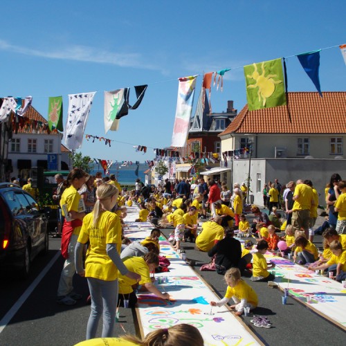 Gademaleri i Ebeltoft
